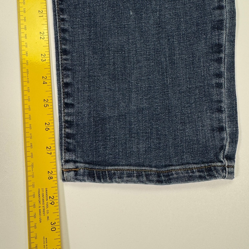 Lucky Brand 121 Slim Straight Mens Jeans 34x30 Blue Medium Wash Denim - Picture 7 of 16